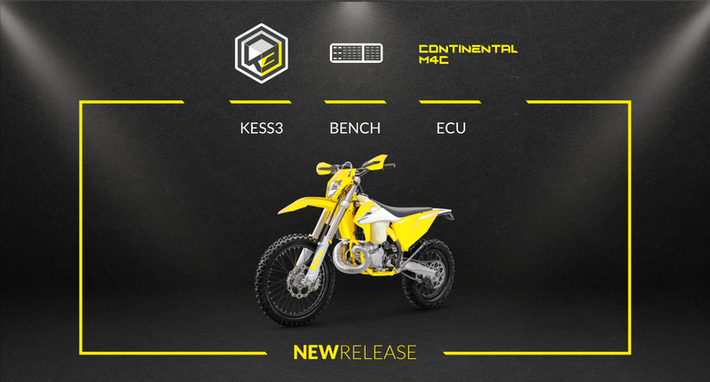 KESS3 adds support for the Continental FZ6 ECU — Husqvarna and KTM