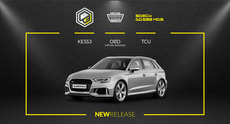 Bosch DQ500 TCU: OBD support in KESS3 — Audi and Volkswagen