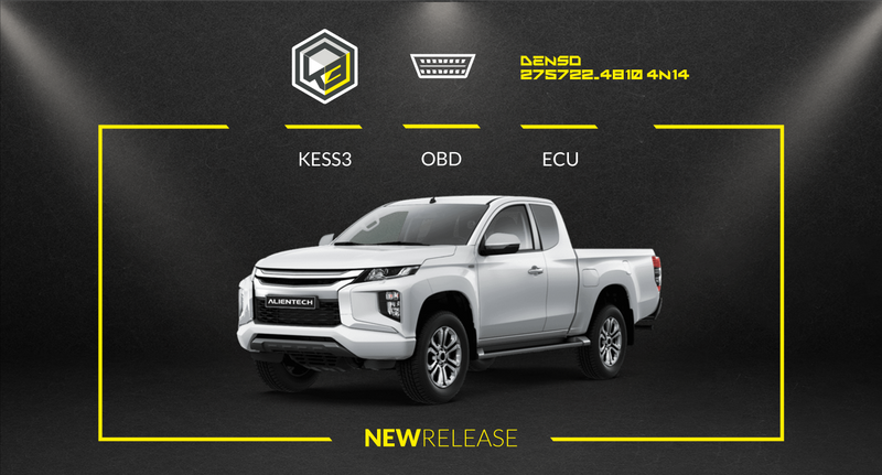 Denso 275722-4810 ECU — OBD now covered by KESS3 — Hyundai and Mitsubishi