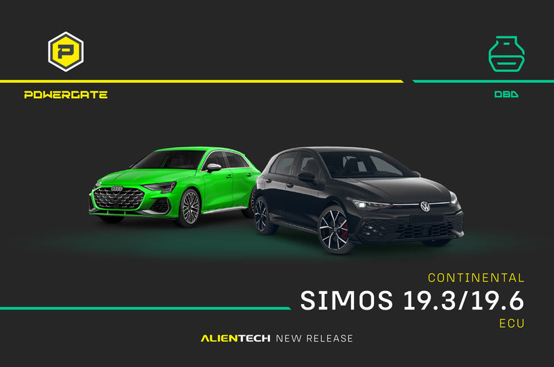 Continental SIMOS19.3 ECU — OBD now covered by Powergate — Audi, Cupra and Seat