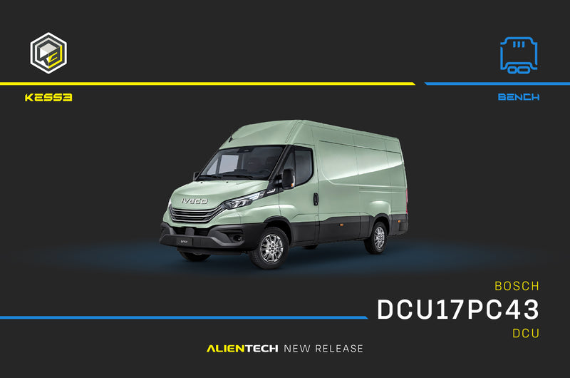 KESS3 adds BENCH for the Bosch DCU17PC43 DCU — Iveco
