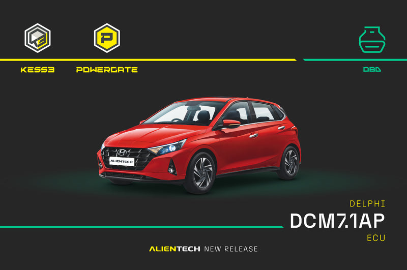 OBD access to the Delphi DCM7.1AP ECU via KESS3 — Hyundai, Kia and Supported vehicles ECU