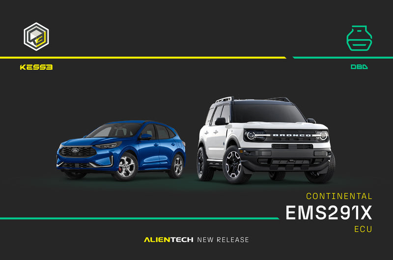 Continental EMS291X ECU: OBD support in KESS3 — Ford, Lincoln and Supported vehicles ECU