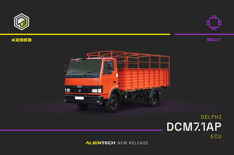 Delphi DCM7.1AP ECU: BOOT support in KESS3 — Tata and Ashok Leyland