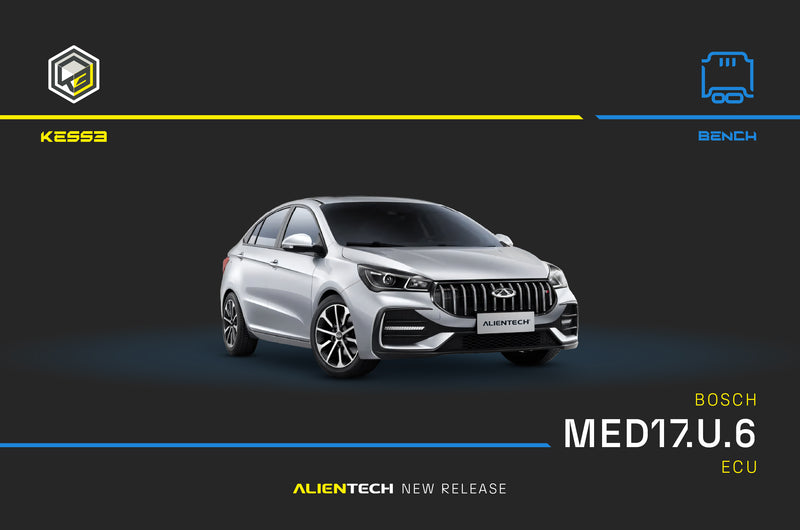 Bosch MED17.U.6 ECU: BENCH support in KESS3 — Chery