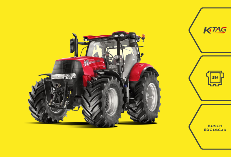 K-TAG: Bosch EDC16 ECU coverage — New Holland