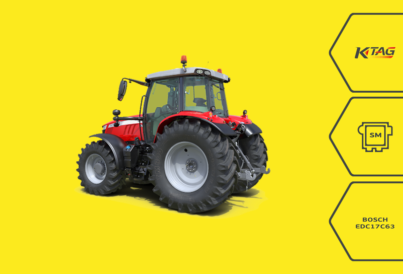 Bosch EDC17 ECU now covered by K-TAG — Deutz and Massey Ferguson