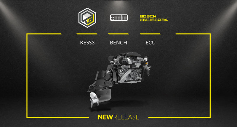 KESS3 adds BENCH for the Bosch EDC16CP34 ECU — Deutz and Hyundai