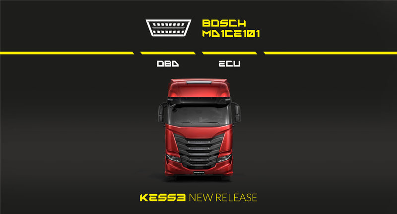 OBD access to the Bosch MD1CE101 ECU via KESS3 — Iveco