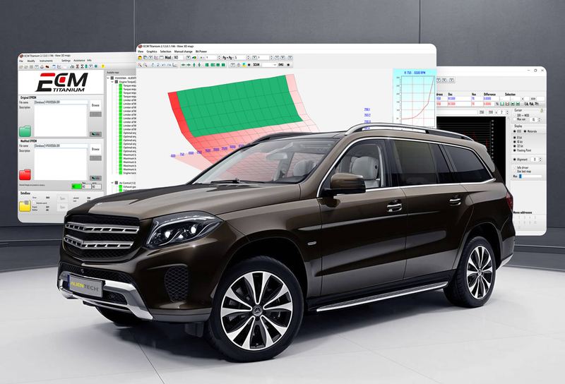 ECM Titanium drivers: Bosch EDC17CP57 ECU — Mercedes-Benz