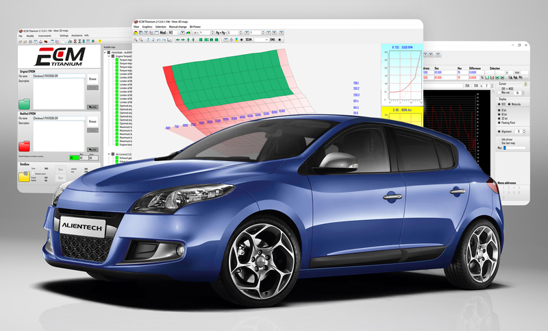 ECM Titanium drivers: Continental SID301 ECU — Nissan and Renault