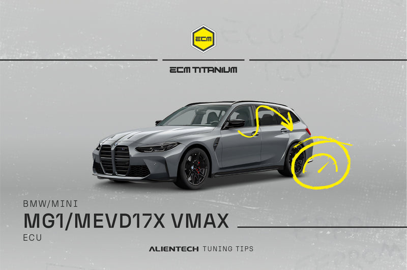 Bosch MG1 ECU: Removing the speed limiter — ECM Titanium — BMW and Mini