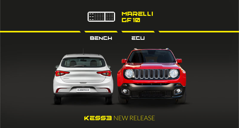 Marelli GF10 ECU: BENCH support in KESS3 — Fiat and Jeep
