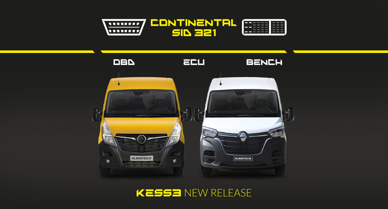 Continental SID321 ECU now covered by KESS3 — Nissan, Opel and Renault
