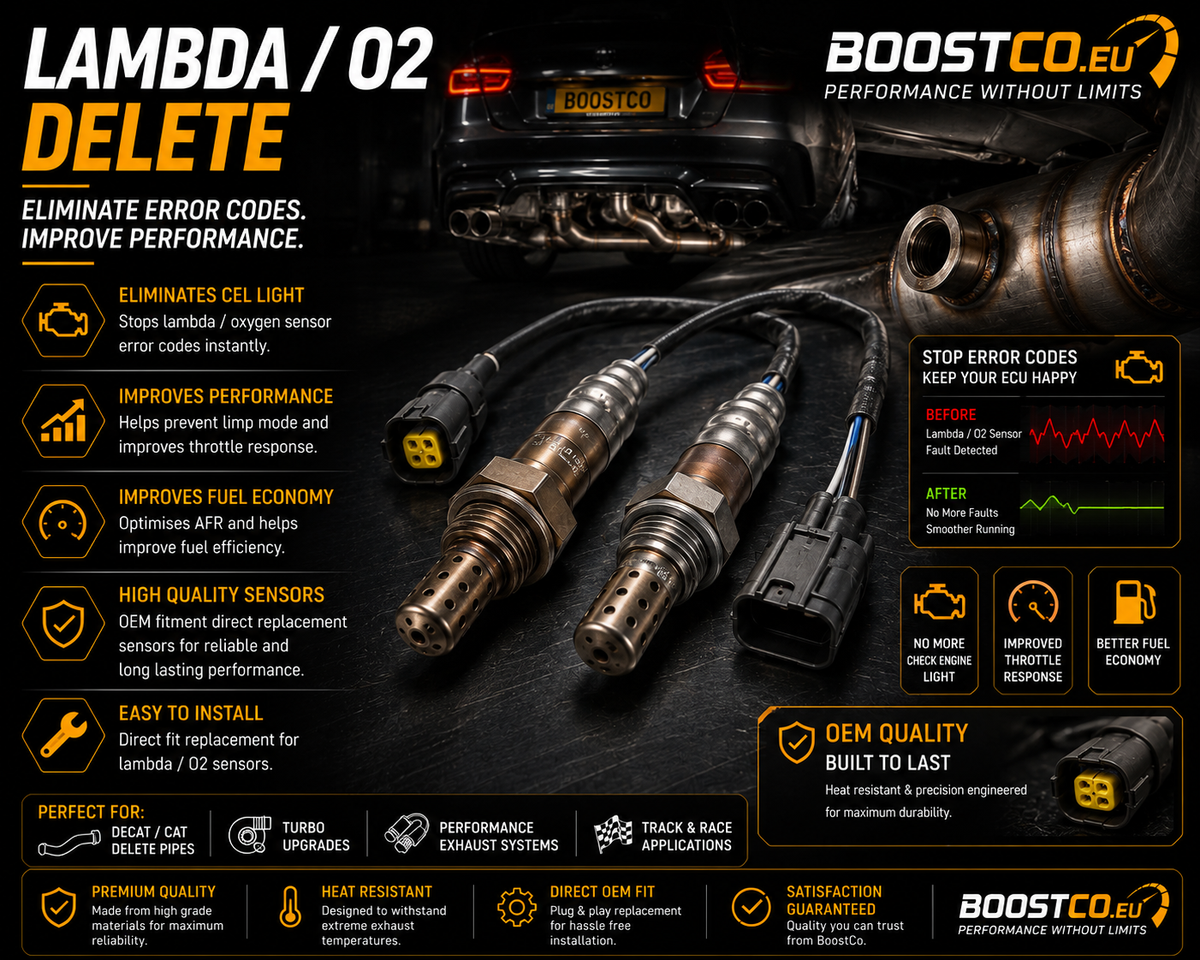 Lambda / O2 sensor delete file service (cars and light commercial)