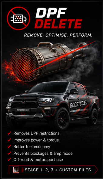 DPF delete file service (cars and light commercial vehicles under 3500kg GVW)