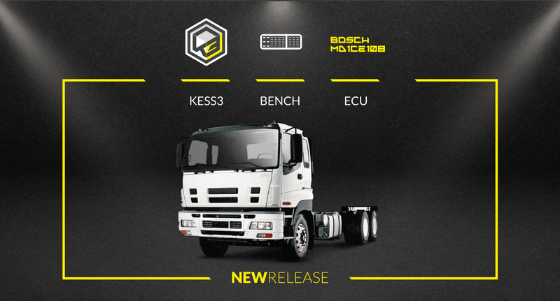 Bosch MD1 ECU — BENCH now covered by KESS3 — Isuzu