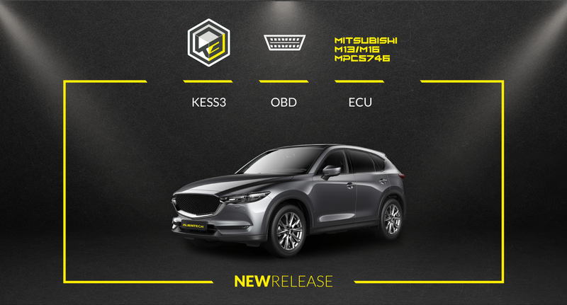 Mitsubishi CX5 ECU now covered by KESS3 — Mazda