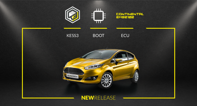 BOOT access to the Continental EMS2102 ECU via KESS3 — Ford