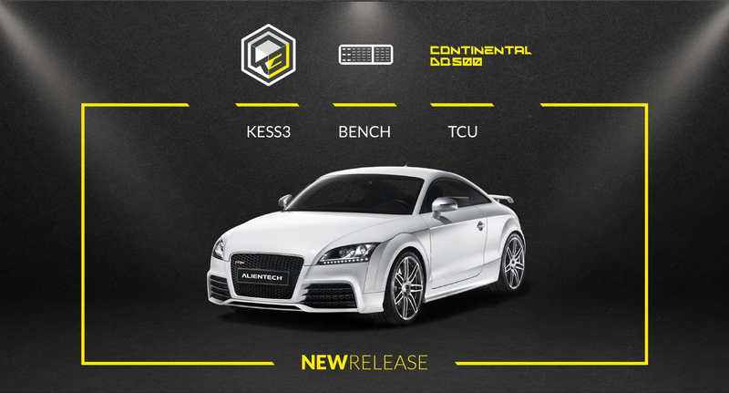 KESS3 adds BENCH for the Continental DQ500 TCU — Audi, Mercedes-Benz and Volkswagen