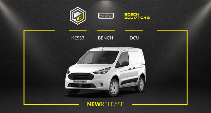 Bosch DCU17PC43 DCU now covered by KESS3 — Ford