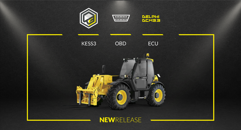 Delphi DCM3.3 ECU — OBD now covered by KESS3 — JCB