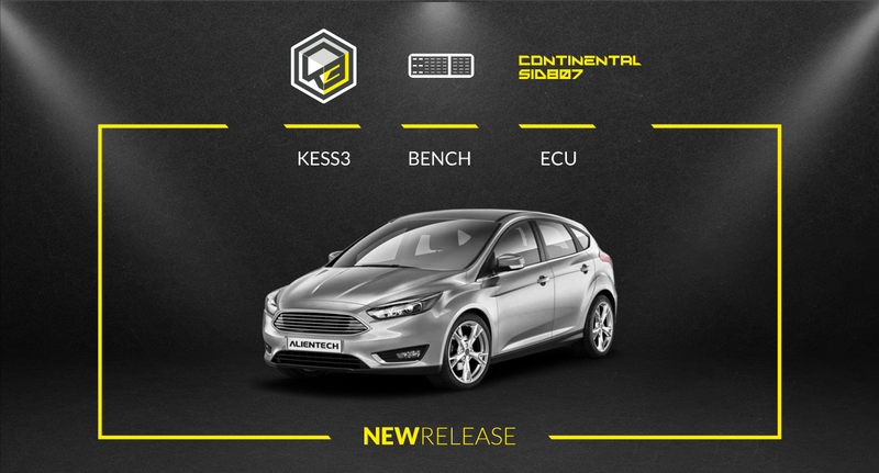 KESS3 adds support for the Continental SID807 ECU — Ford