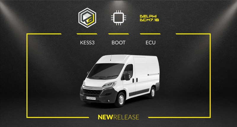 BOOT access to the Delphi DCM7.1B ECU via KESS3 — Citroen and Peugeot