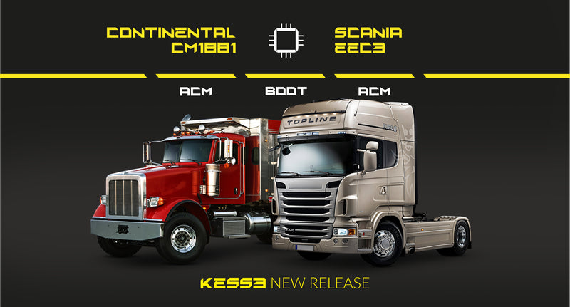 BOOT access to the Continental CM1881 ECU via KESS3 — Scania