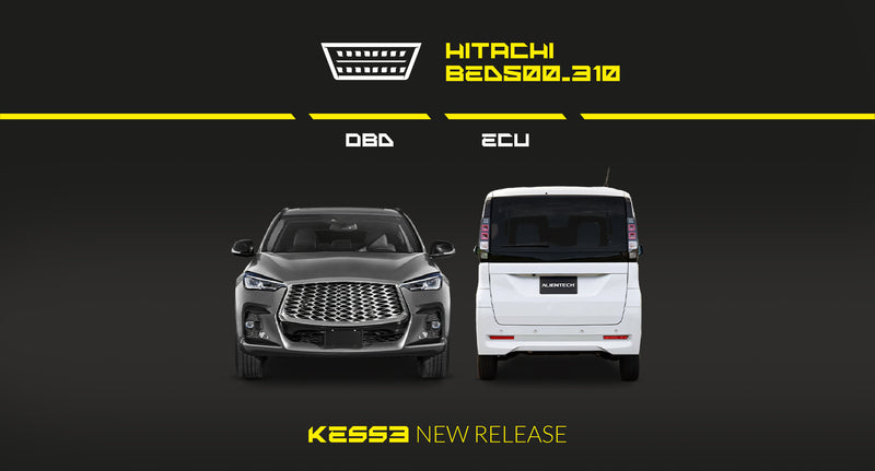 Hitachi BED500-310 ECU: OBD support in KESS3 — Nissan