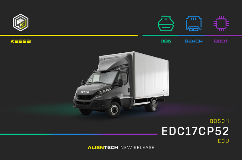 Bosch EDC17CP52 ECU: BENCH, BOOT and OBD support in KESS3 — Iveco
