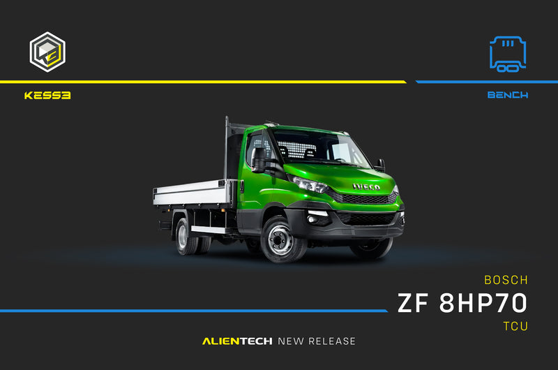 BENCH access to the Bosch 8HP70 TCU via KESS3 — Iveco