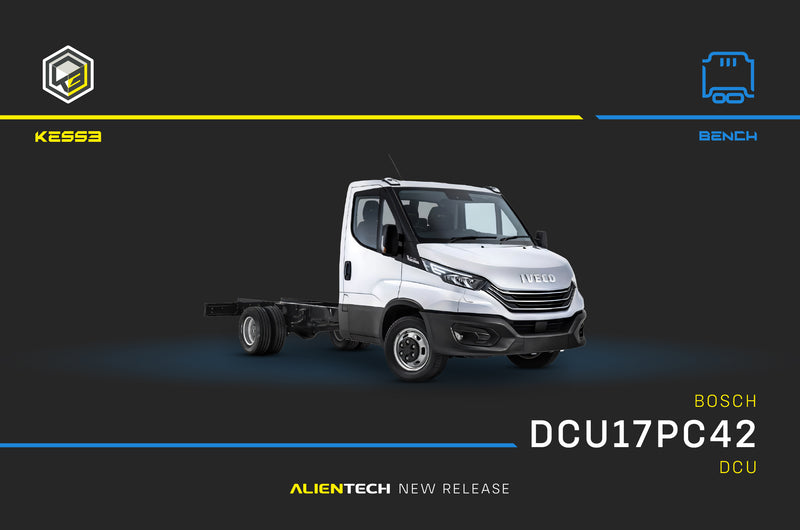 Bosch DCU17PC42 DCU — BENCH now covered by KESS3 — Iveco