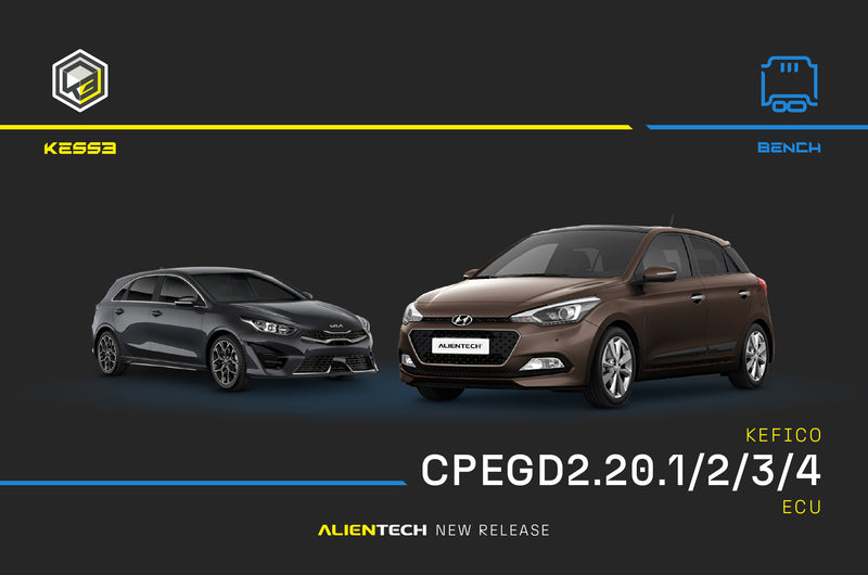 Kefico CPEGD2.20.1 ECU — BENCH now covered by KESS3 — Hyundai, Kia and Supported vehicles ECU