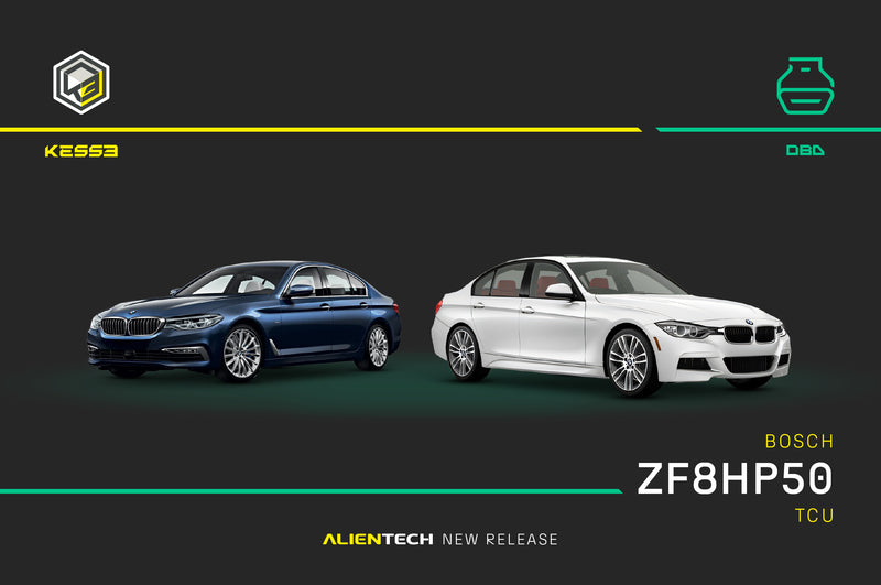OBD access to the Bosch ZF8HP50 TCU via KESS3 — BMW
