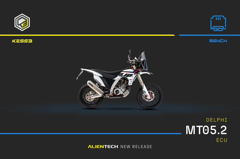 Delphi MT05.2 ECU: BENCH support in KESS3 — Aeon, AJP Motos and Benelli