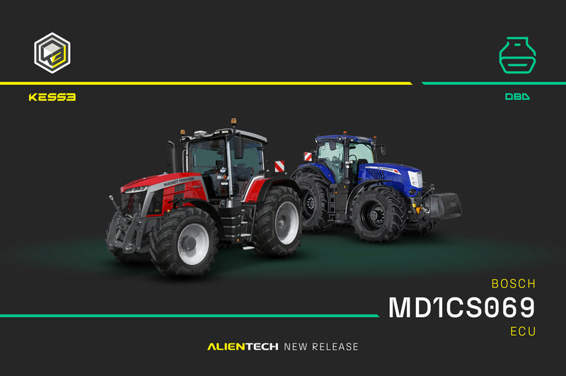 KESS3 adds OBD for the Bosch MD1CS069 ECU — Case IH, Claas and Komatsu