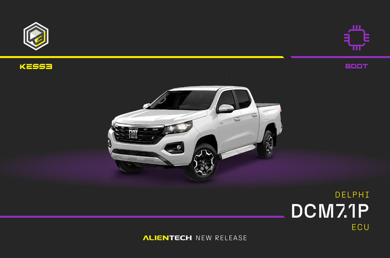 Delphi DCM7.1P ECU — BOOT now covered by KESS3 — Fiat, Peugeot and RAM Trucks