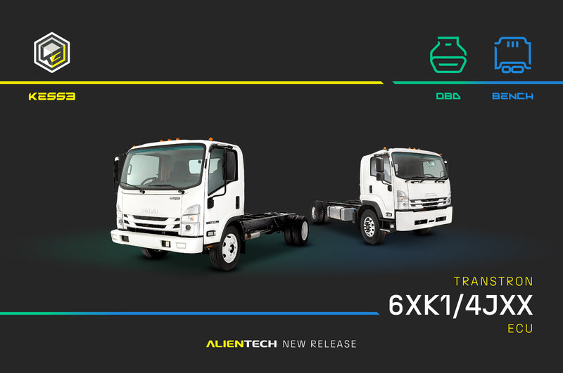 Transtron ECU: BENCH and OBD support in KESS3 — Isuzu