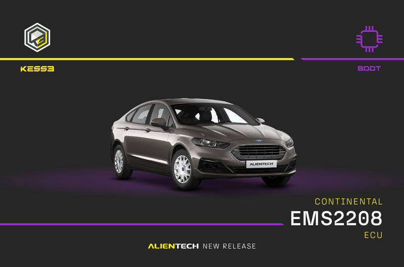 Continental EMS2208 ECU: BOOT support in KESS3 — Ford