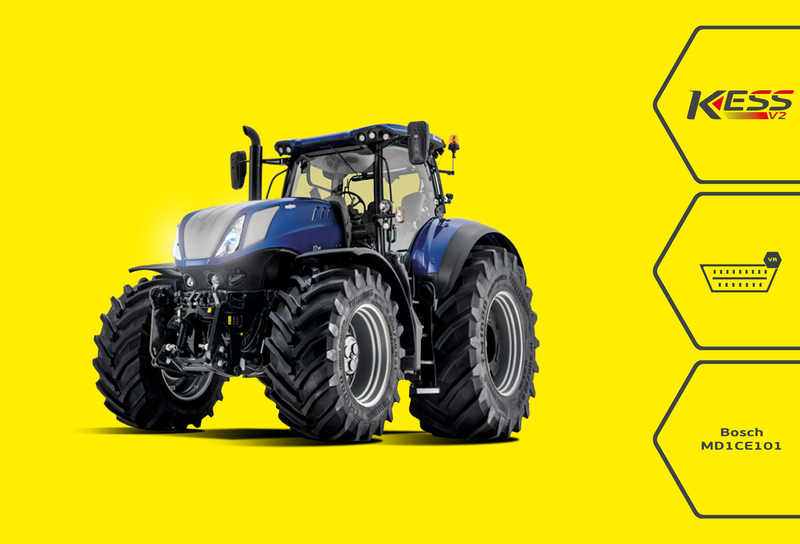 Bosch MD1CE101 ECU: OBD support in KESSv2 — New Holland