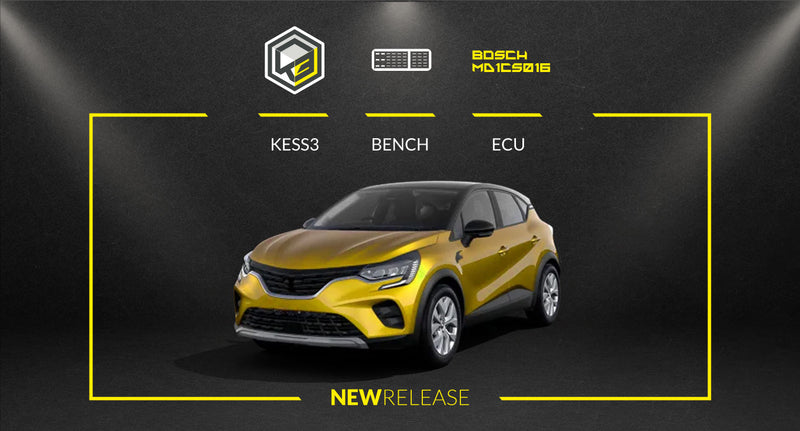 KESS3 adds support for the Bosch MD1CS016 ECU — Renault