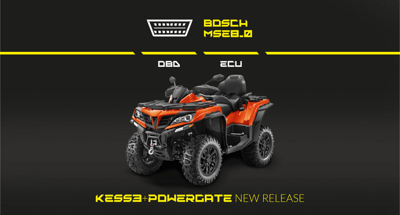 OBD access to the Bosch MSE8.0 ECU via KESS3 — Zontes
