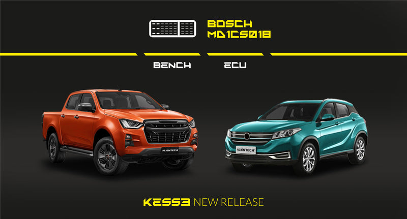 KESS3 adds BENCH for the Bosch MG1UA008 ECU — Isuzu