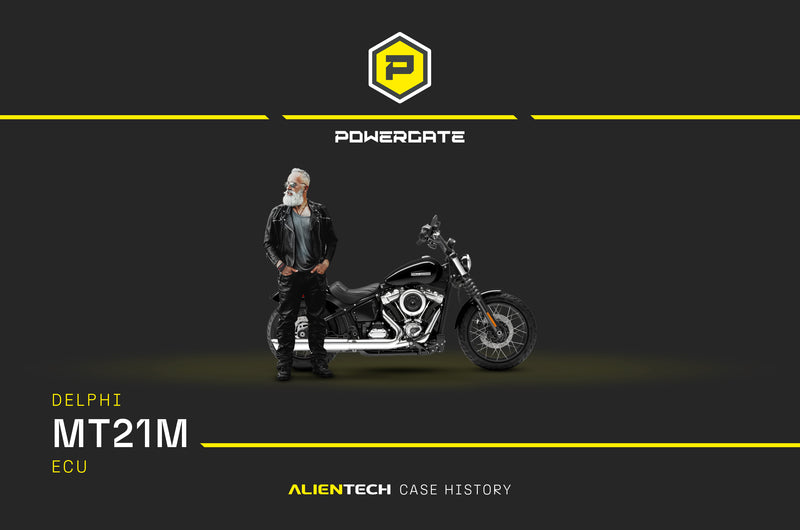 Delphi MT21M ECU in practice: Harley Davidson Street Bob: when customization becomes consistency (Powergate)