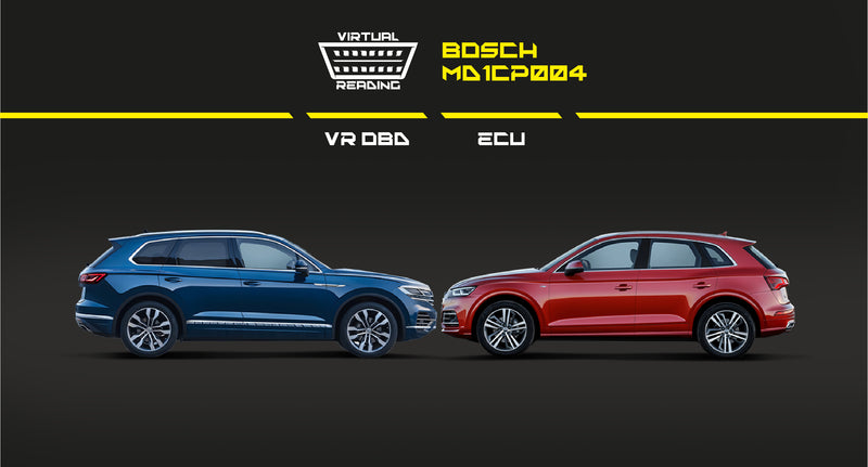 Bosch MD1CP004 ECU: OBD VR support in KESS3 — Audi and Volkswagen
