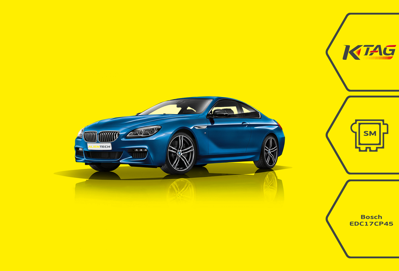 K-TAG: Bosch EDC17 ECU coverage — BMW and Opel