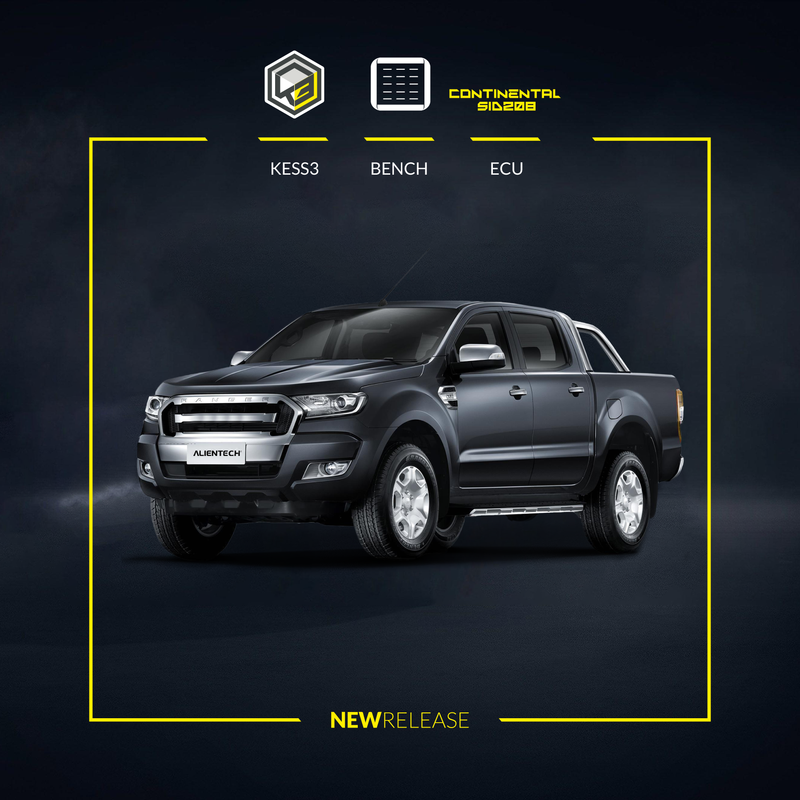 KESS3: Continental SID208 ECU coverage — Ford