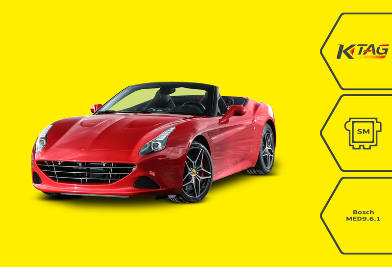 K-TAG: Bosch MG1 ECU coverage — Abarth, Alfa Romeo and Ferrari