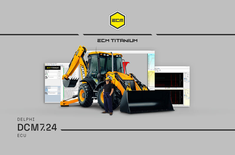 ECM Titanium adds support for the Delphi DCM7.24 ECU — JCB